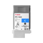Tusz Canon PFI-102C Błękitny