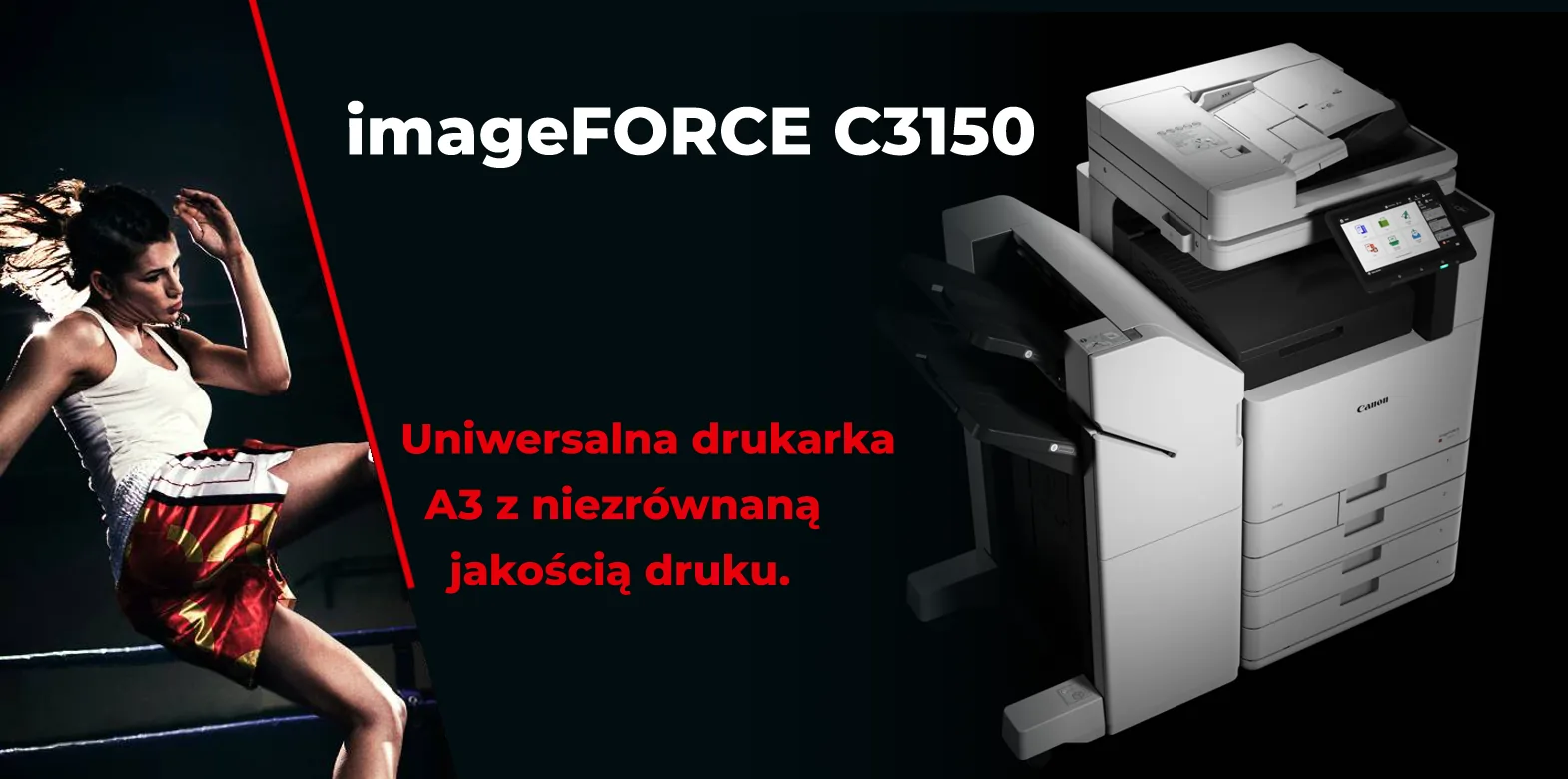 kolorowa drukarka A3 canon imageFORCE C3150