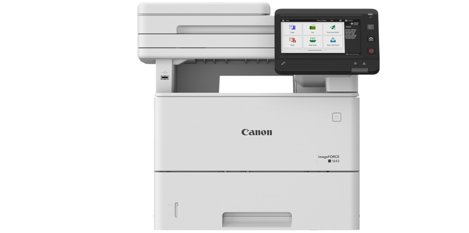 drukarka Canon imageFORCE 1643 – nowoczesne urządzenie wielofunkcyjne dla wydajnego biura