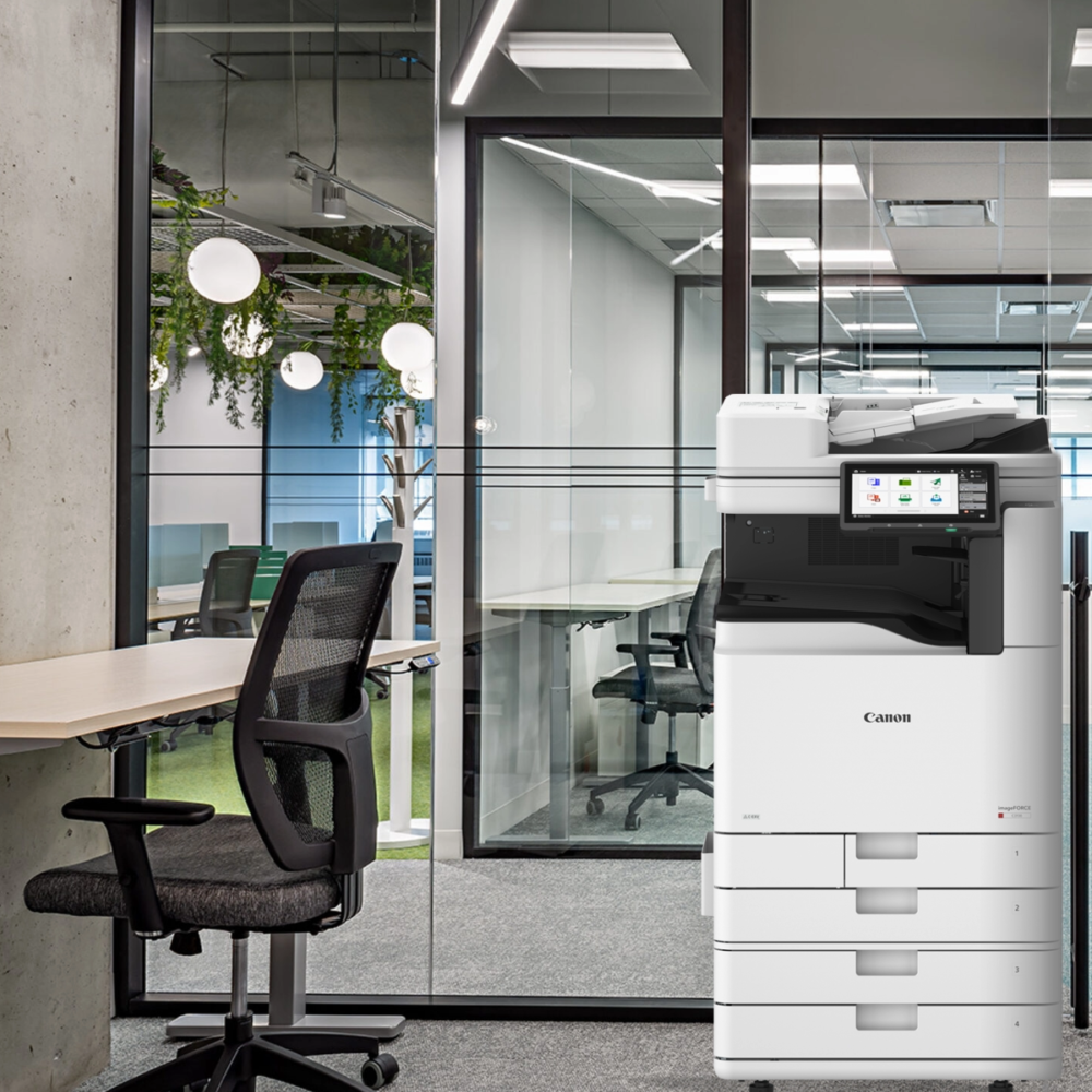 Drukarka Canon imageFORCE C3126 w biurze