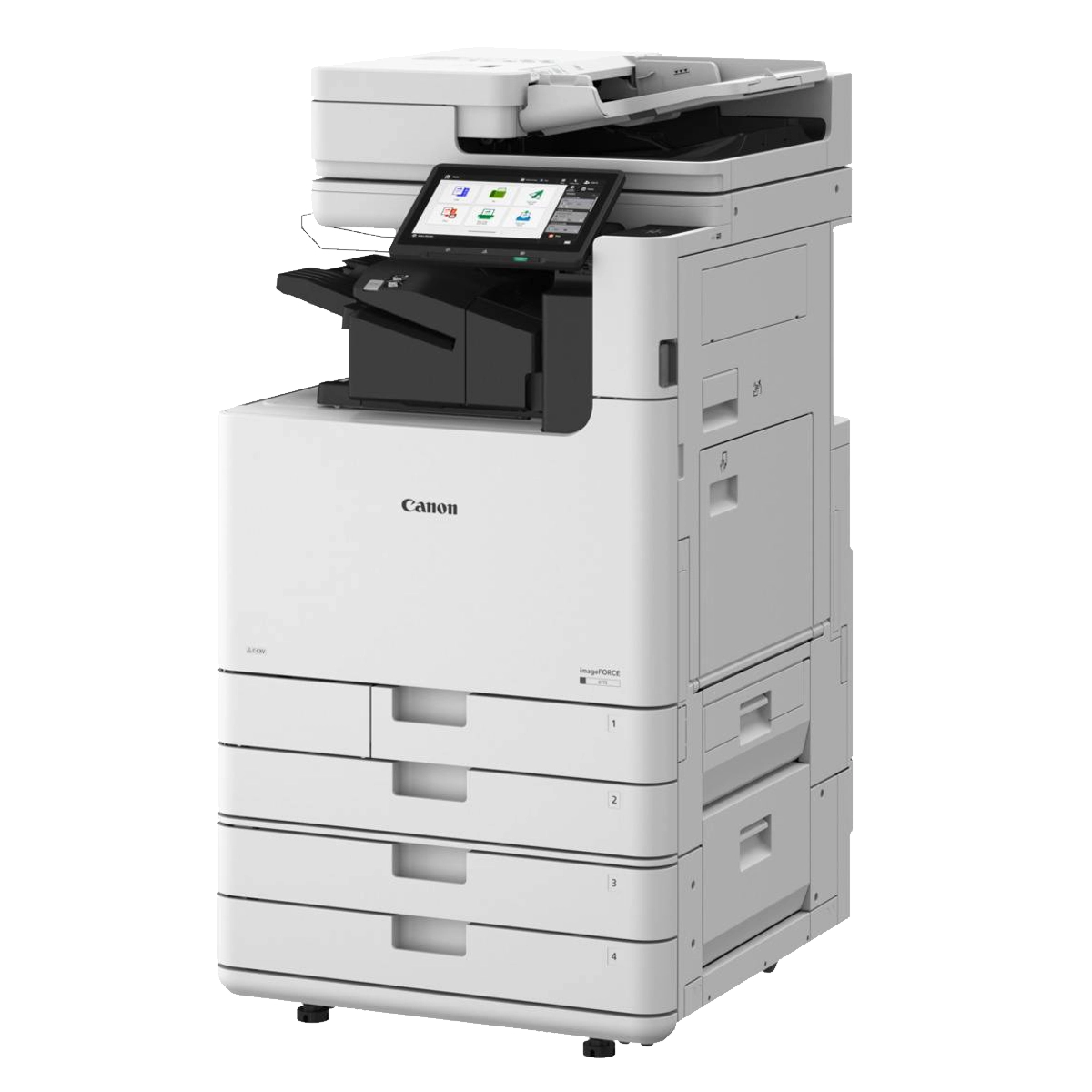 drukarka A3 Canon imageFORCE C5150 z widok z boku