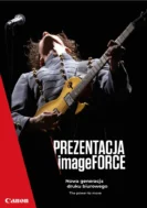 Folder opisujący nowe drukarki Canon imageFORCE z 2026 roku