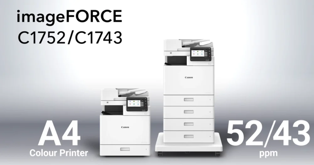 drukarki Canon iamgeFORCE C1743 i imageFORCE C1752 seria C1700