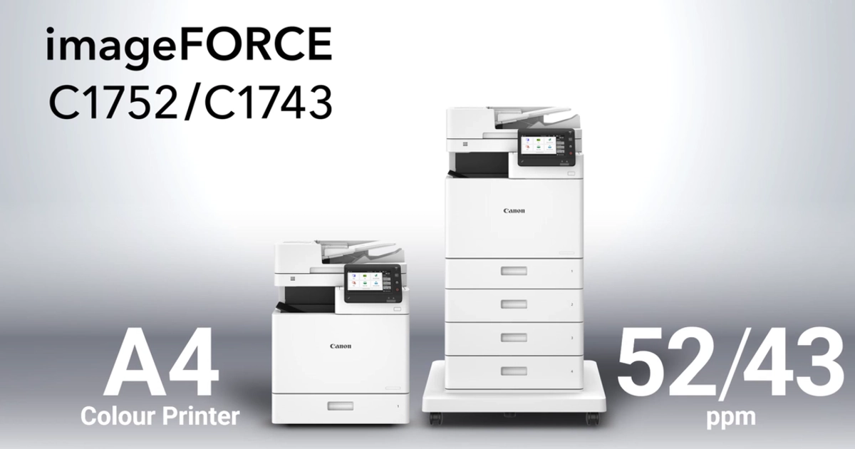 drukarki Canon iamgeFORCE C1743 i imageFORCE C1752 seria C1700